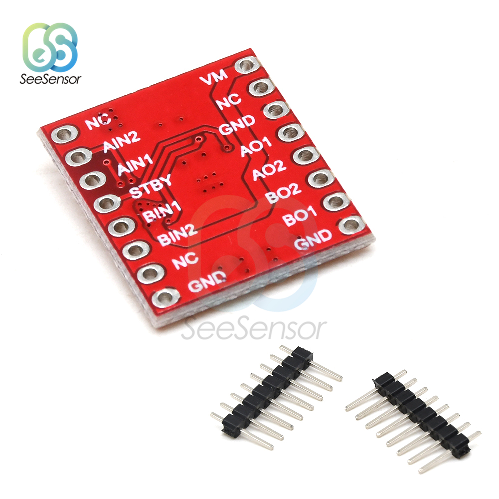 Dual Motor Driver 1A TB6612FNG 1.5A DRV8833 Microcontroller Better than L298N