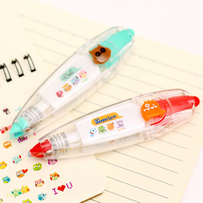 1 Pc Korea Stationery Cute Novelty Decorative Correction Tape Correction Fluid School & Office Supply