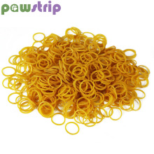 pawstrip 200pcs/lot Pet Accessories Small Dog Rubber Bands Diameter 15mm Pet Dog Hair Bands