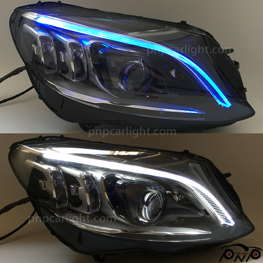 Upgrade LED headlights for Mercedes Benz