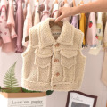 VFOCHI 2020 Girl Wool Waistcoat Warm Suede Vest Autumn Winter baby Girl Jacket Coat Sleeveless Outwear Unisex Boy Girl Wool Vest