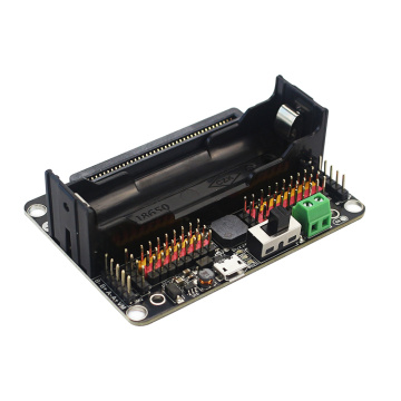 KittenBot Robot:bit V2.2 Expansion Board for BBC Micro:bit V2/V1.5 Extension Board support 18650 Battery for Micro:Bit DIY Robot