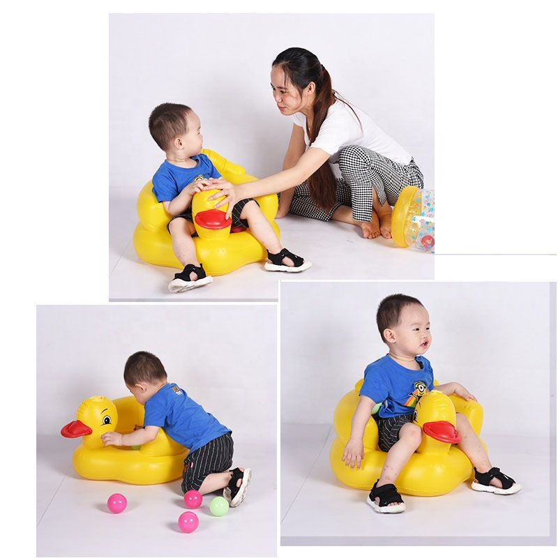 Factory OEM baby chair popular yellow duck chair