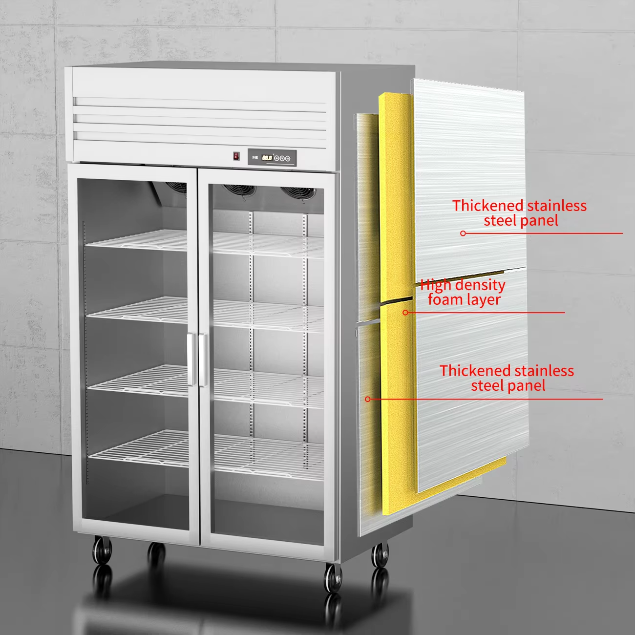 Freezer insulation