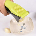 1PCS Stainless Steel Garlic Presses Manual Garlic Mincer Chopping Garlic Onion Tools Curve Fruit Vegetable Tools Kitchen Gadget