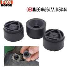 3Pcs Engine Rubber Mounting Bush For Ford Focus II 2004-2011 OE#4M5G-6A994-AA 1434444 Protective Cover Under Guard Plate Rubber