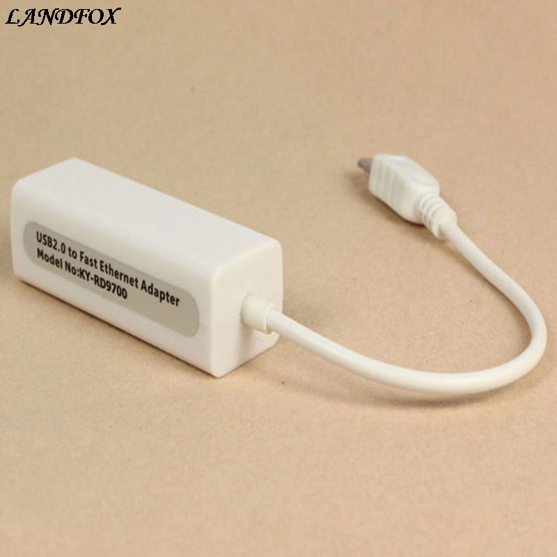 New Micro Mini 5pin USB To RJ45 10/100M Ethernet Network Adapter For SamsungTable PC Hot Sale Drop shipping