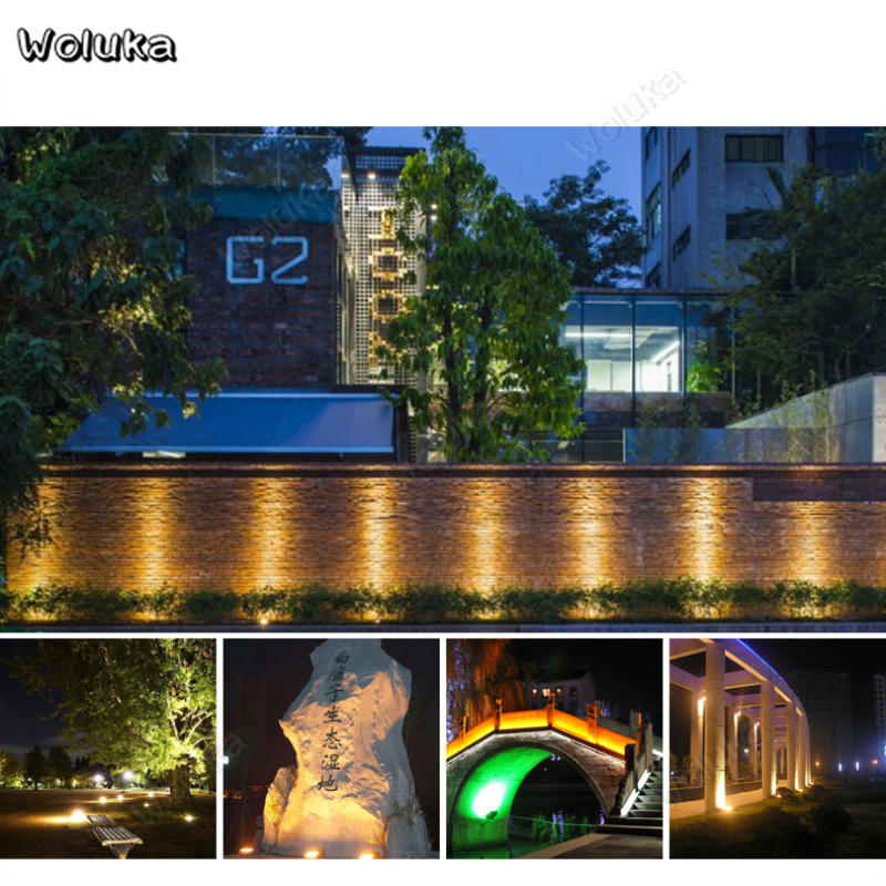 Outdoor 48W Beam LED projection lamp waterproof colorful tunnel tree wall lamp Wall washer flood light spotlight CD50 W01