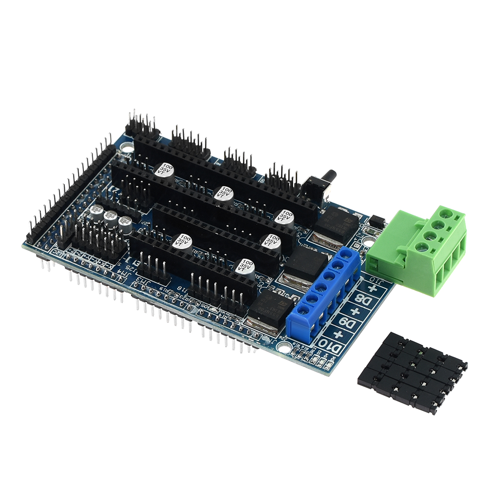 Expansion Control Panel with Heatsink Upgraded Ramps 1.4 1.5 1.6 for arduino 3D Printer Board