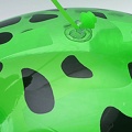 Funny Cute Inflatable Frog with Flashing Light Animal Blow up Toys Party Decor