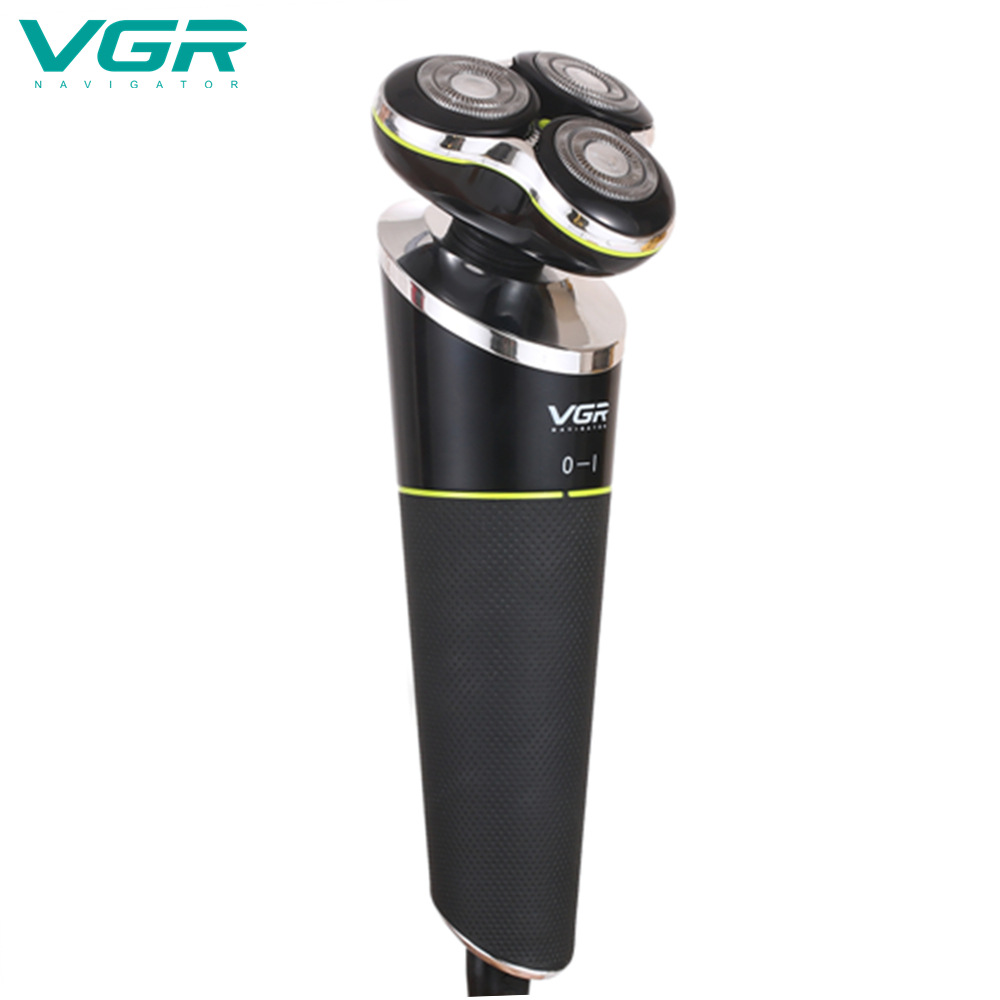 VGR V-308 razor 4D floating razor 2 in 1 USB rechargeable and washable men's beard trimmer men's shaver electric shaver
