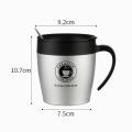 Vacuum Flasks Thermoses Stainless Steel Insulated Coffee Cup Office Cup With Handle Anti-scalding Mug Drinkware Hot Sale