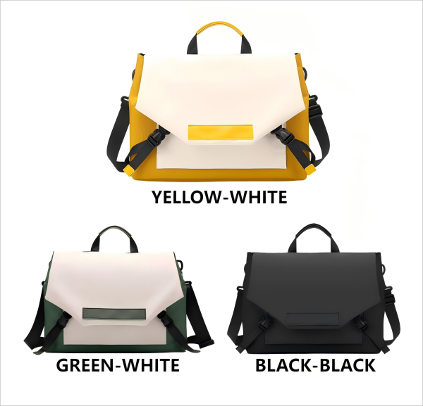 Fashionable waterproof crossbody shoulder bag