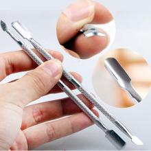 Cuticle Pusher UV Gel Polish Soak Off Remover Nail Art Manicure Trimmer Tool Stainless Steel Nail Care Cleaner Hot