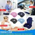 Non-Slip Orthopedic Memory Foam Seat Cushion for Office Chair Car Wheelchair Back Support Sciatica Coccyx Tailbone Pain Relief