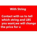 with string