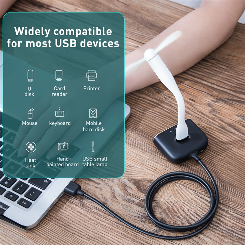 Baseus USB HUB USB 3.0 USB C HUB for MacBook Pro Surface USB Type C HUB USB 2.0 Adapter with Micro USB for Computer USB Splitter