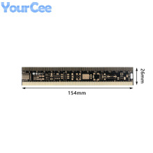 Immersion Gold Metal Straight Ruler Tool Multifunctional PCB Ruler Precision Measuring Package Electronic Stocks for Engineering