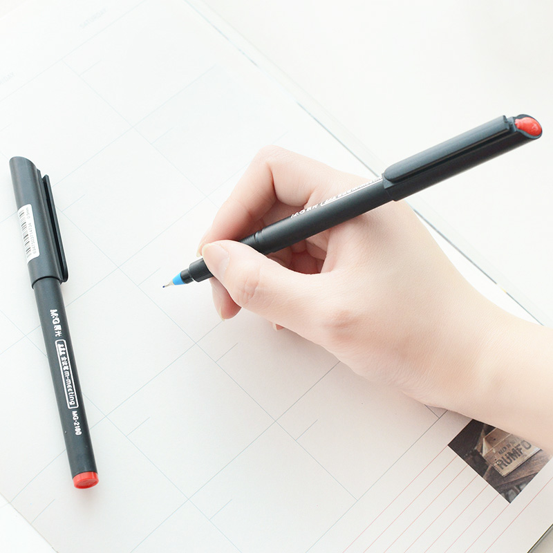 0.5mm Black Ink Meeting Gel Ink Pens Writing Office Accessories School Supplies Stationery