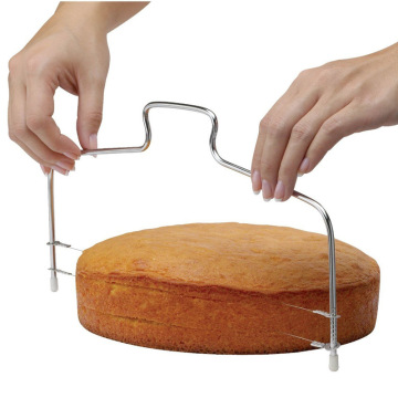 Single/Double Line Cake Slicer Stainless Steel Bread Cake Cutter DIY Cake Pastry Baking Tool Bakeware Kitchen Accessories