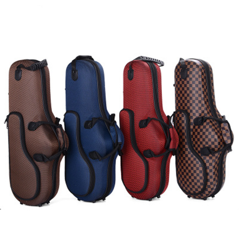 Water-Resistant Oxford Fabric Alto Sax Handheld Bag Soft Case With Adjustable Shoulder Strap Musical Instrument Storage
