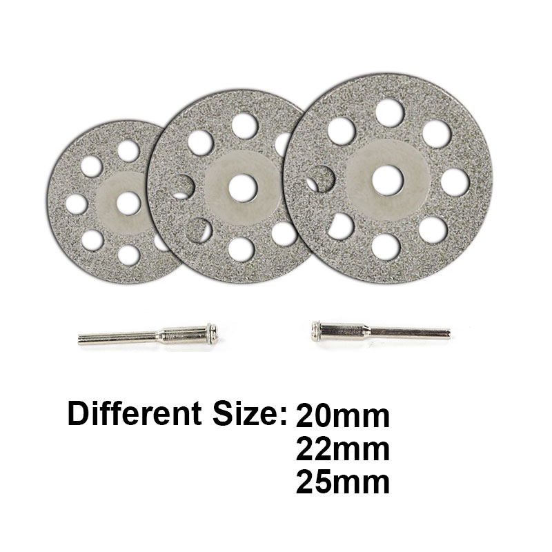 20/22/25mm For Dremel Accessories Diamond Grinding Wheel Circular Saw Cutting Disc Diamond Abrasive Disc Dremel Rotary Tool