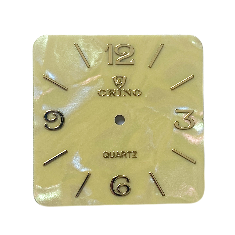 Tank shell watch dial