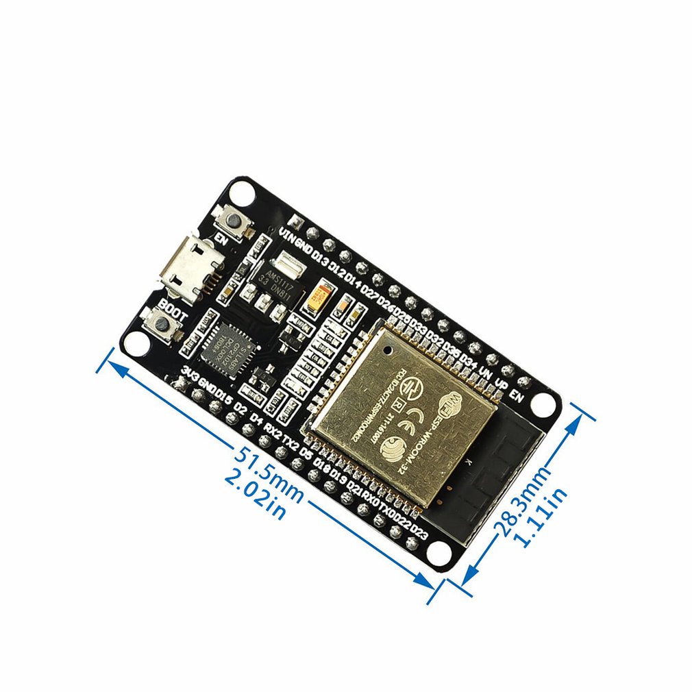 ESP32 ESP-32 Development Board Wireless WiFi Bluetooth Dual Core CP2104 Filters Module 2.4GHz RF ESP32 High Quality For Arduino