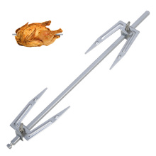 Air Fryer Rotisserie Accessories Grilled Chicken Fork Stainless Steel Roast Chicken Fork Rotisserie Parts 27.7cm length