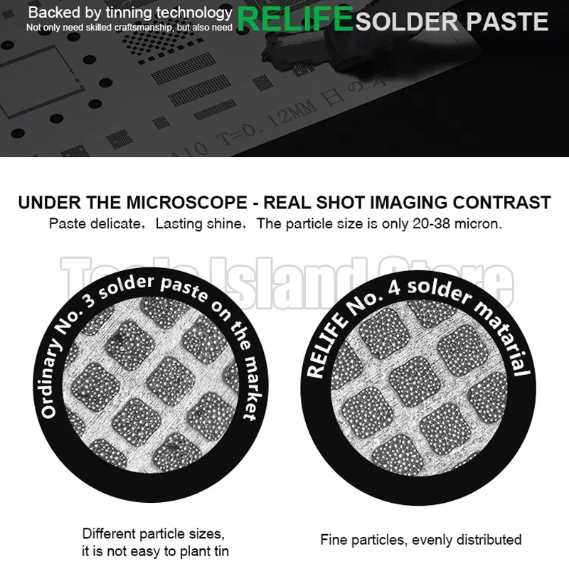 10CC High quality Solder Paste Flux Original RELIFE Soldering Paste RL-403 Solder Tin Sn63/Pb67 For soldering iron
