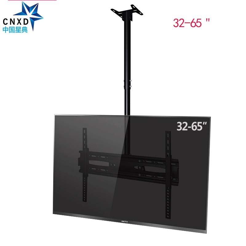 Ceiling TV Mount Hanging Extended Adjust Tilt&Swivel TV Wall Mount Max VESA 600*400mm TV Holder Bracket for 32''- 65'' TV