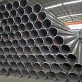 Round Mild Carbon Steel LSAW/ERW Black Welded Pipe