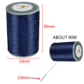 90 Meters Multicolor Sewing Thread Polyester Cord Waxed Thread Leather 0.8mm For DIY Tool Hand Stitching Thread