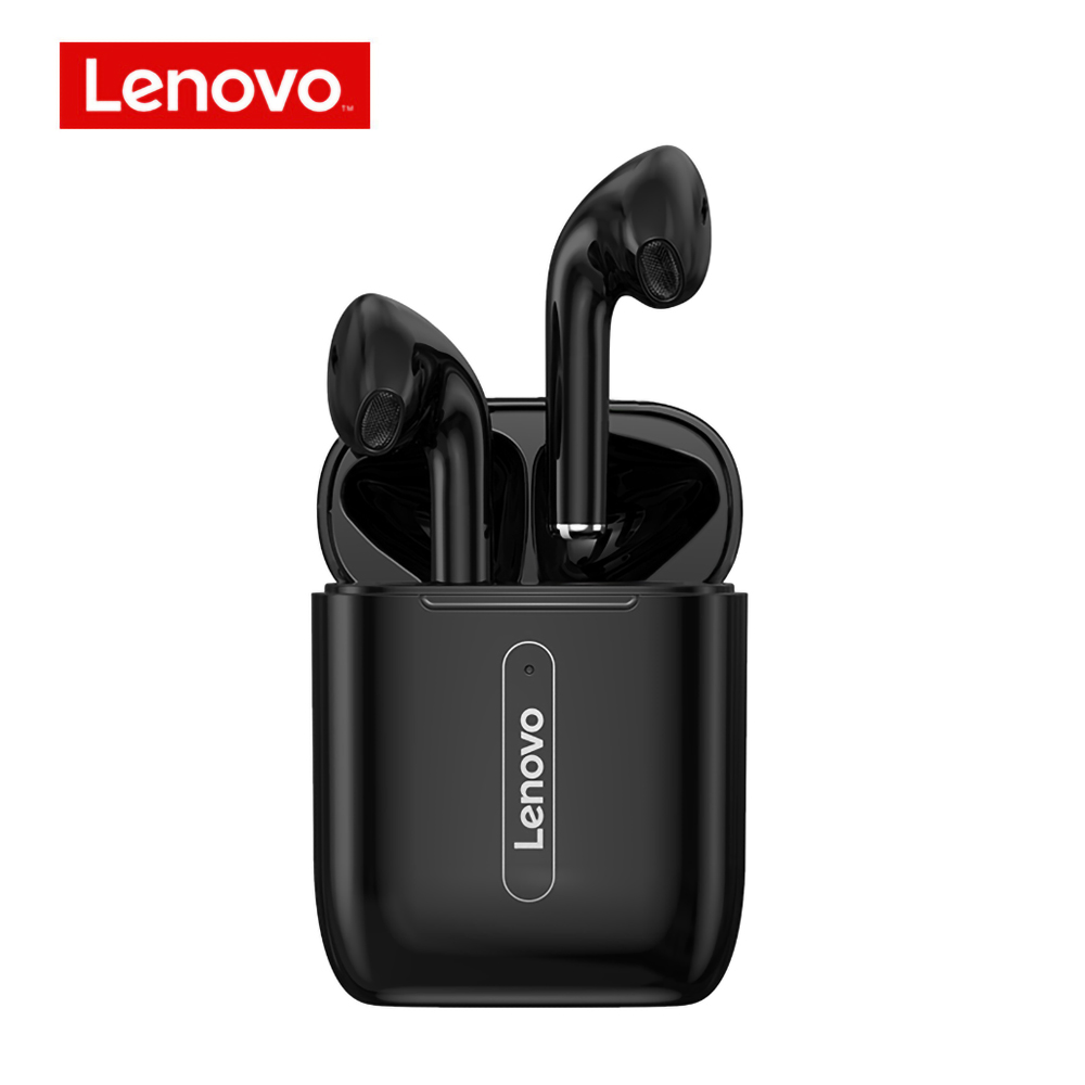 Lenovo Headphones True Wireless Bluetooth 5.0 Earphone Touch Control Dynamic HIFI Stereo Headset Ultra-light with Charging Box