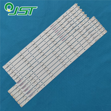 100% New 12pcs/Kit LED strips for HAIER 55 TV 55E5500U CN55GK725 CN55GK720 CRH K553535T0613 CRH-K553535T0613