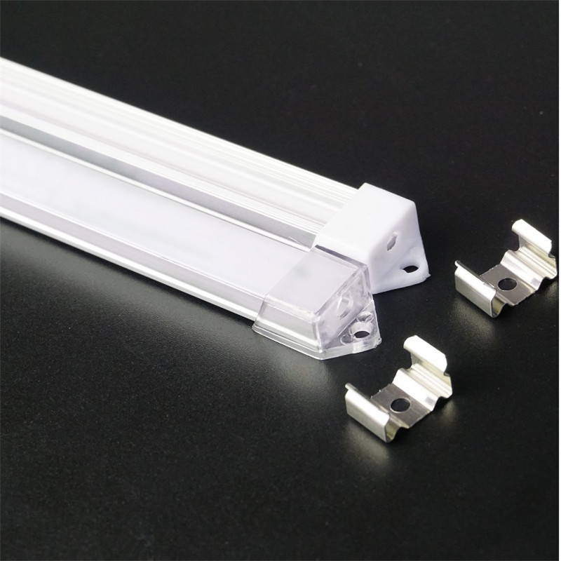 5pcs of 50cm/20inch U shape 7mm height slim led aluminium profile ,12mm 5V 12V 24V soft tape channel , cabinet strip housing