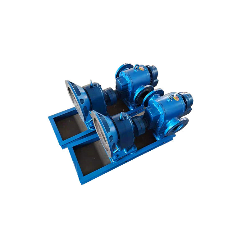Roots oil pump High viscosity liquid transfer pump Insulated rotor pump Belt connection12