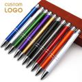 Promotional Business Gift Pen Metal Luxury Ballpoint Pen 1.0mm Personalized Custom Pens With Logo Stationery Logo text MOQ 50pcs