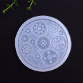 Steampunk Gear Silicone Molds Clockwork Cog Mold Gearwheel Mold Flexible Epoxy Resin Mould Pendants Jewelry Making Supplies