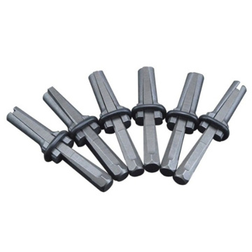 6Pcs/Set 16mm Plug Wedges Feather Shims Concrete Rock Stone Splitter Hand Tools(5/8inch)