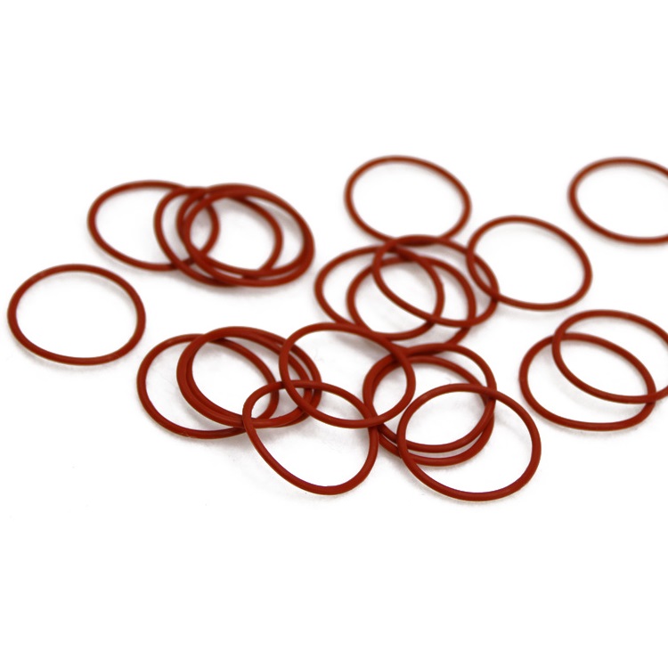 10pcs Red Silicone O Ring Gasket CS 3mm OD 10 ~ 70mm FoodGrade Waterproof Washer Rubber Insulated Round Shape Seal Thickness 5mm