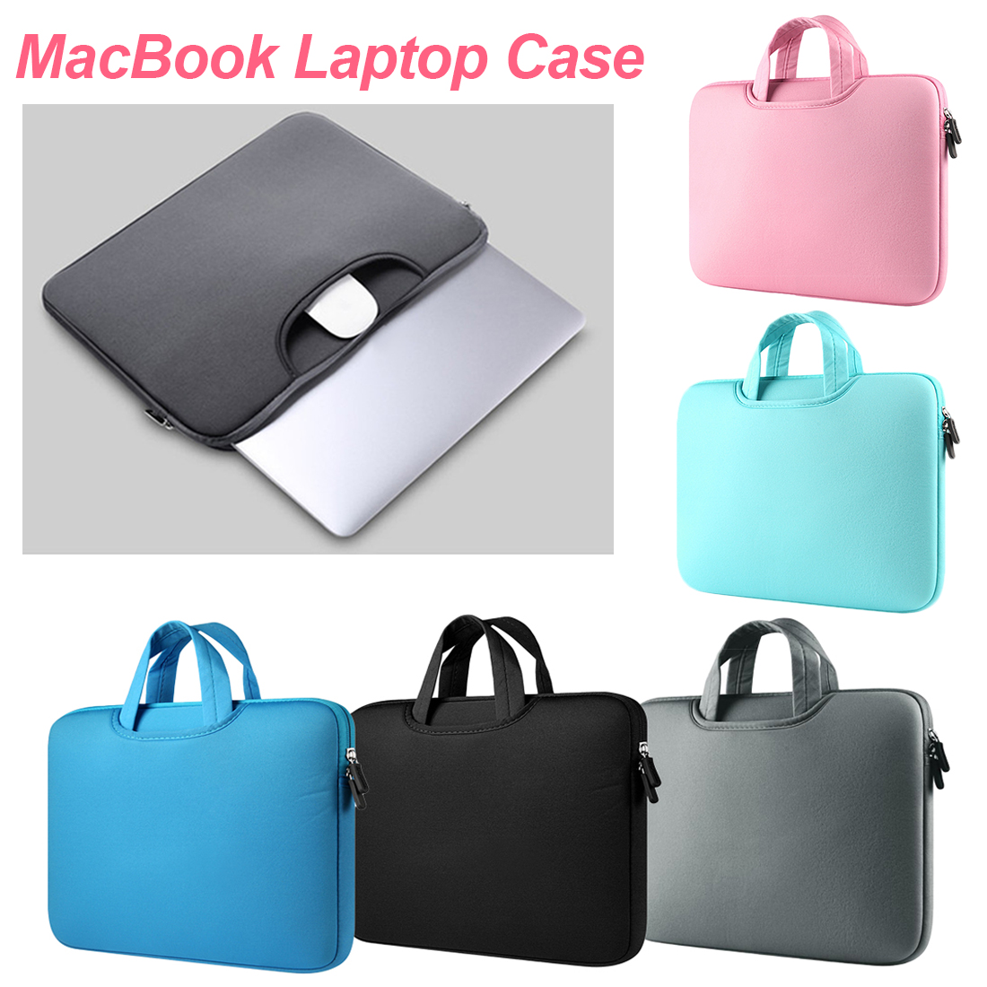 Sleeve Bag Laptop Case For Macbook Air Pro Retina 11.6'' 13.3'' 15.4'' 15.6'' For XiaoMi Notebook Cover For Huawei Matebook Csae