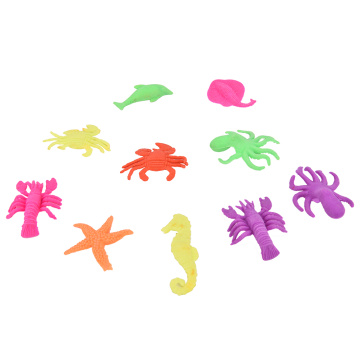 10 Pcs Colorful Growing In Water Bulk Swell Sea Creature Various kinds Mixed Expansion Toy Creative Magic Bath Toys For Kids