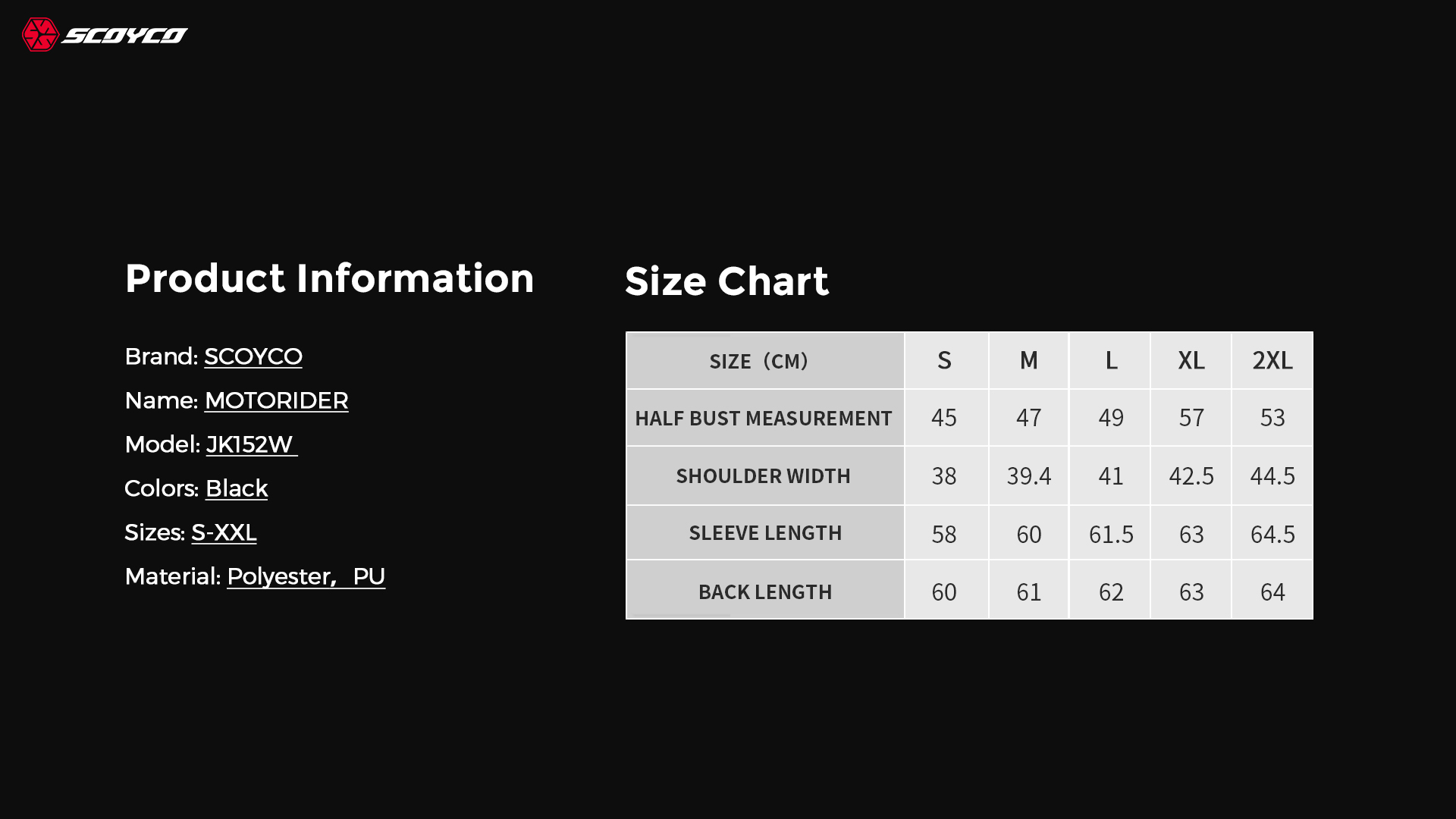 women’s motorcycle riding jacket