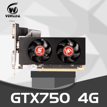 Graphics Cards gtx 750 4GB 128Bit GDDR5 Geforce PC Desktop Computer games for nVIDIA Map VGA stronger than GTX750ti 2GB