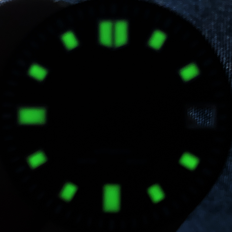 28.5mm diving watch dial