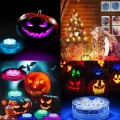 Swimming Pool Lighting Underwater LED Night Light RGB Submersible Fishing Pool Light For Outdoor Vase Party Garden Decoration