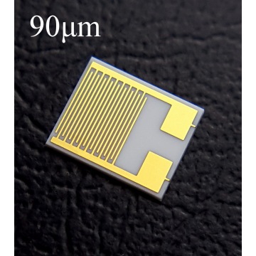 90um Ceramic Interdigital Electrode IDE Capacitor Array Biogas Humidity Sensor Chip