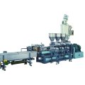 Plastic Twin Screw Extruder Graulating Machine