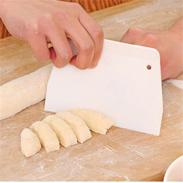 Dough Cutter Trapezoid Spatula Dough Scraper Kitchen Butter Knife Baking Pastry Tools cake topper baking accessories